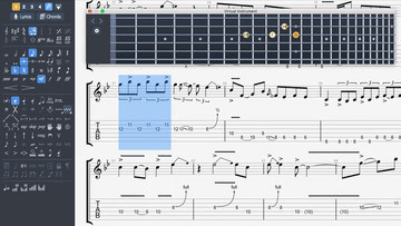 Arobas Guitar Pro 7 Edit Screen