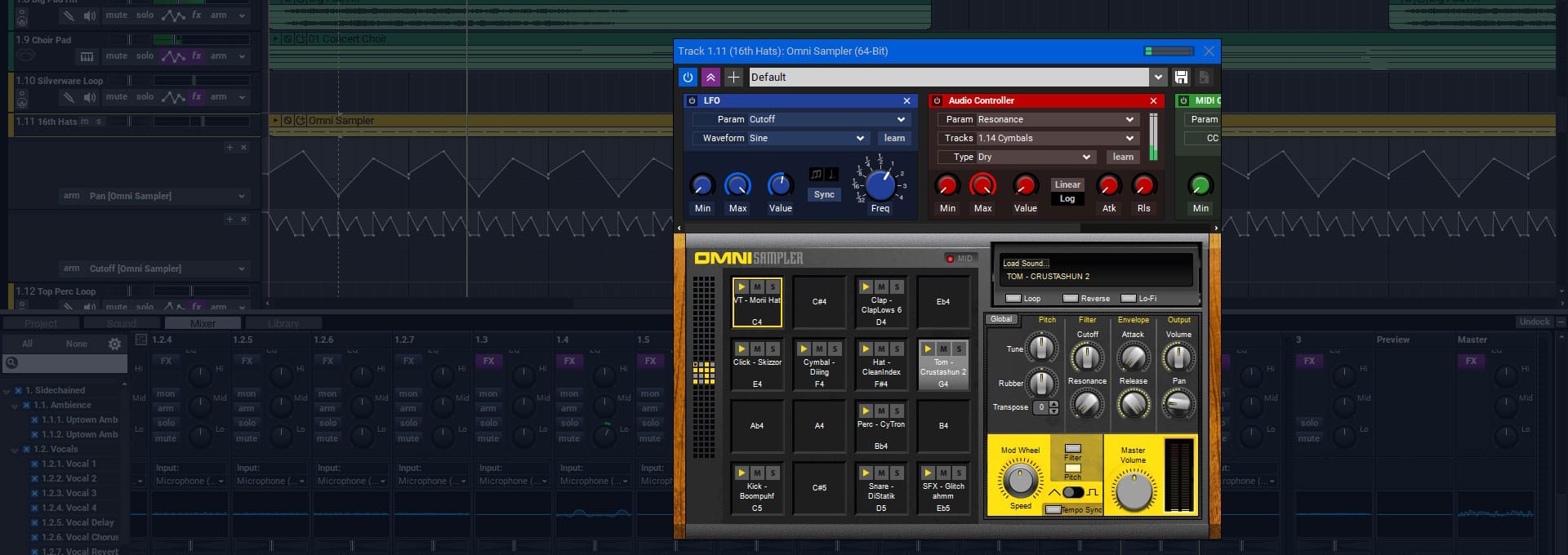 Mixcraft 9 Studio Advanced Routing & Control