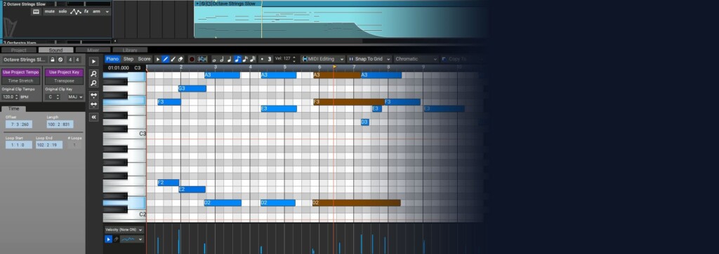 Mixcraft 9 Studio Midi Scoring & Editing