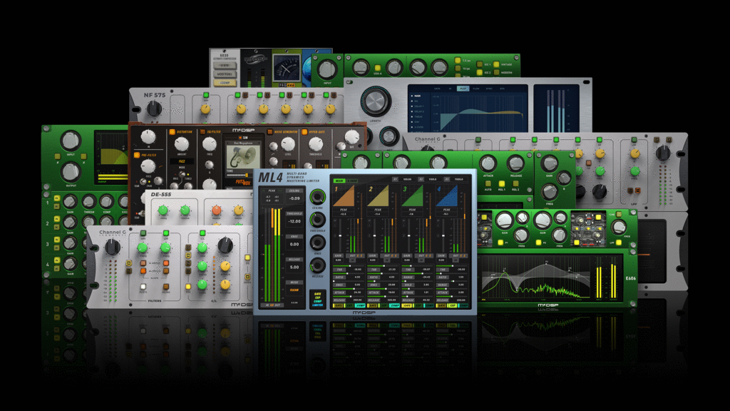 McDSP Emerald Pack image showing included plugins