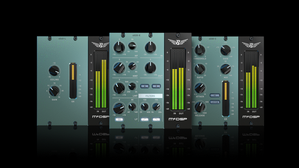 Image showing McDSP Retro Pack included plugins