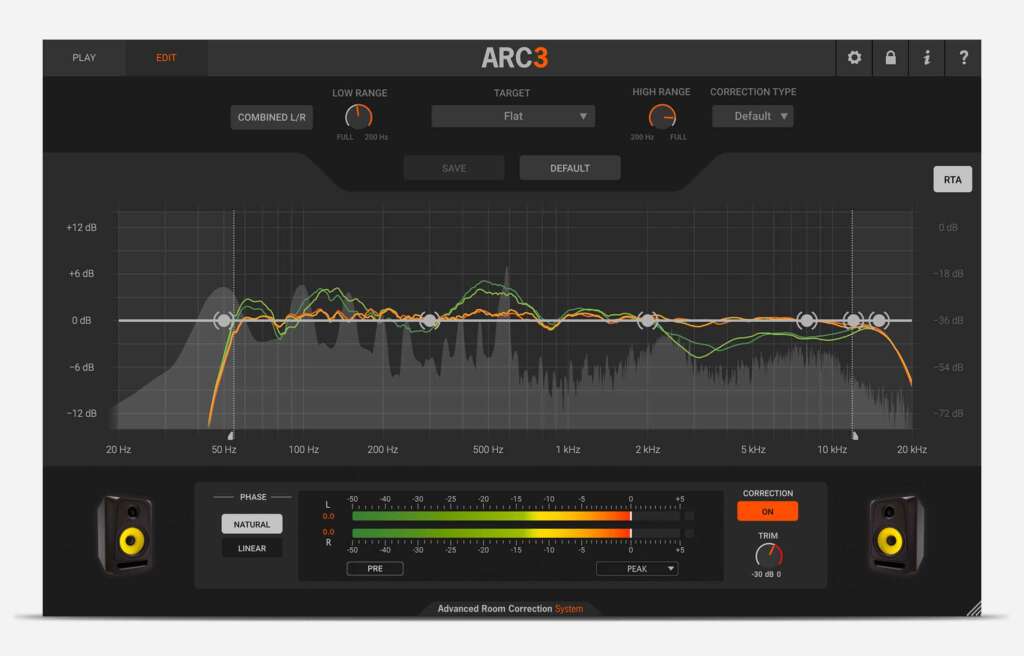 ARC System 3 adjustable correction range